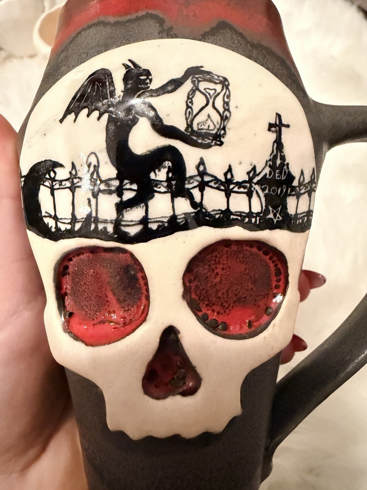Scrimshaw Pottery Mug Ben Gaboury 2019 Edition