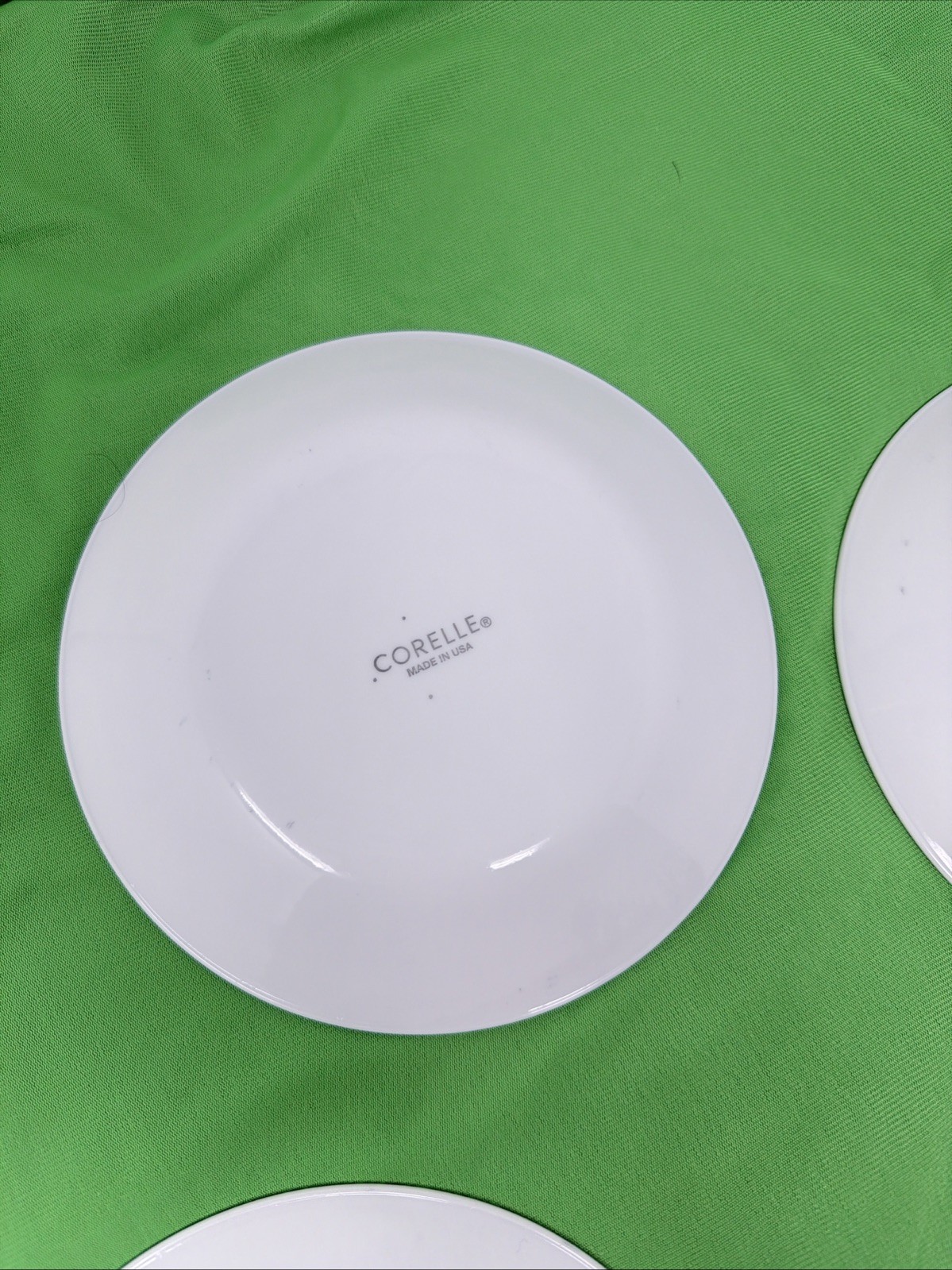 Set Of 6 Corelle Vitrelle Portofino Salad/Dessert Plates Blue Floral 6.75″