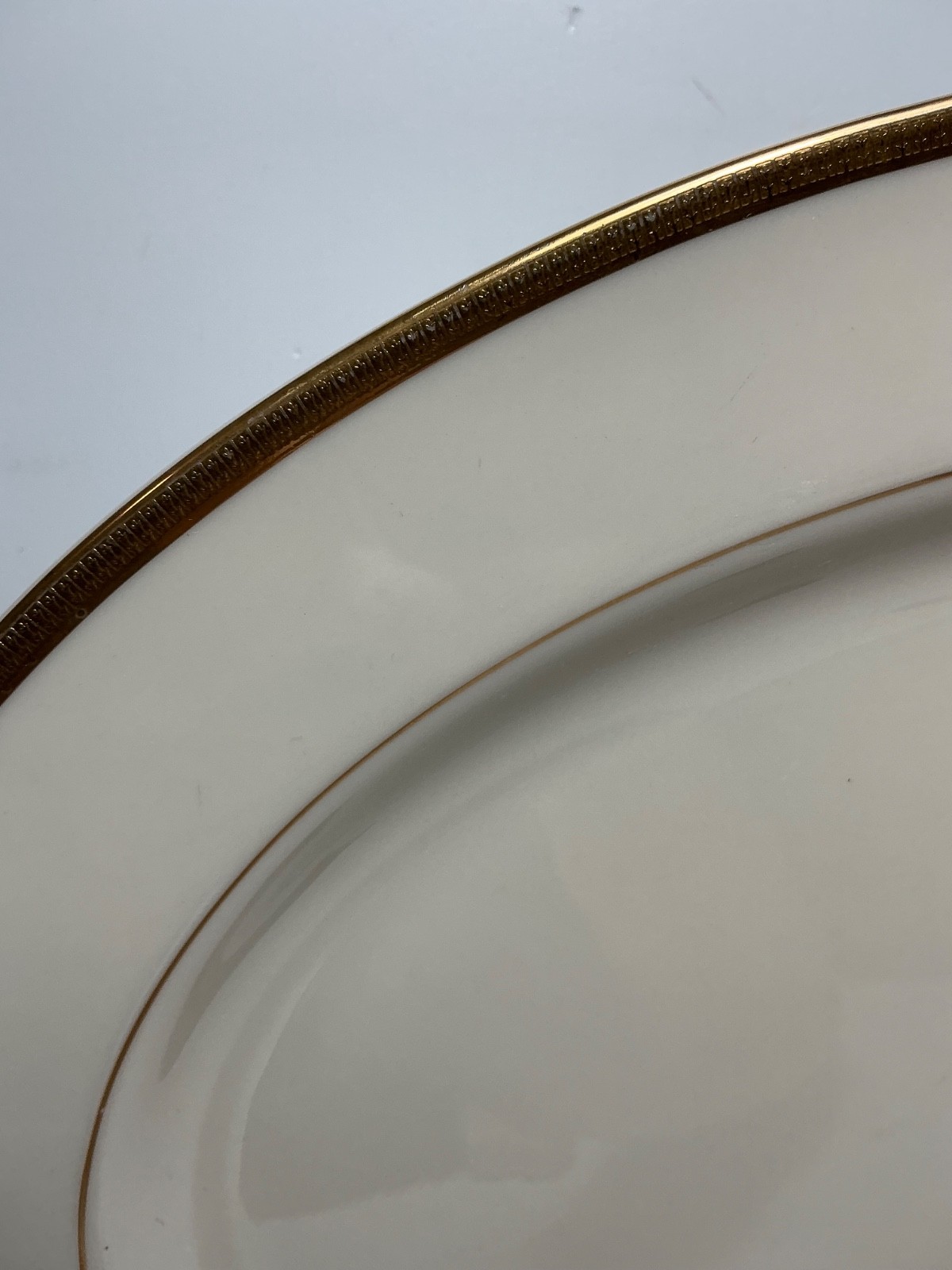 Vintage Lenox Tuxedo Pattern 16 inch Platter