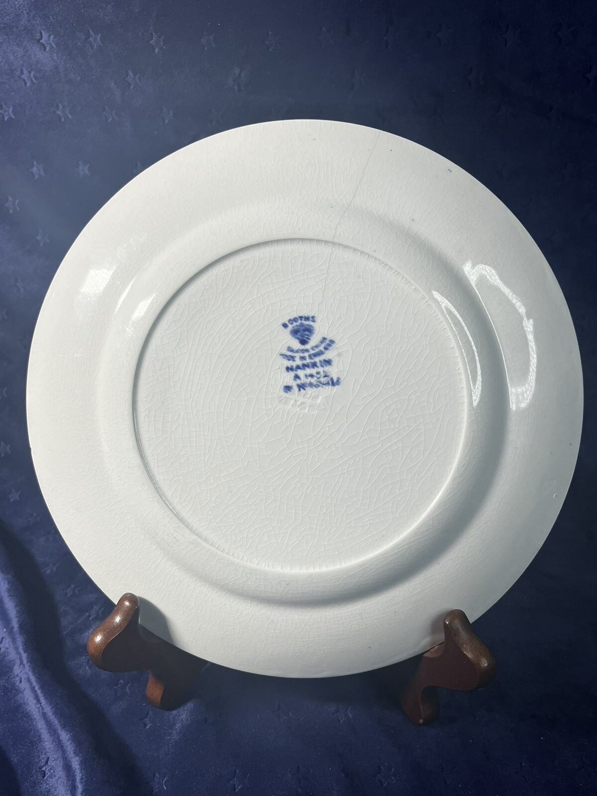 BOOTHS Vintage Set Of 6~7 7/8” Salad Plates NANKIN pattern English Silicon China