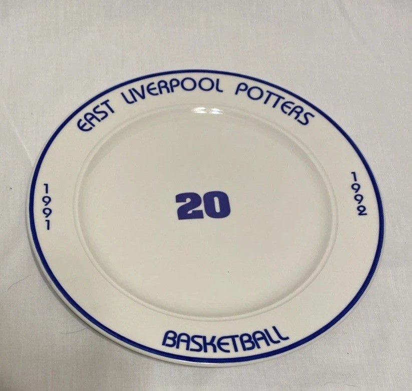 East Liverpool Potters China Co. Homer Laughlin USA 10″ 1991-1992 Basketball