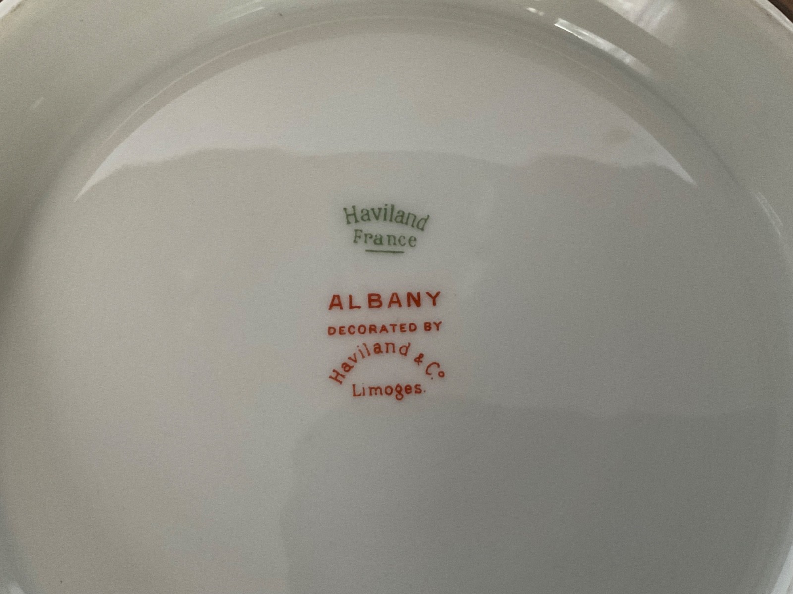 Haviland Albany Round Vegetable Bowl 9 1/8″ Greek Key