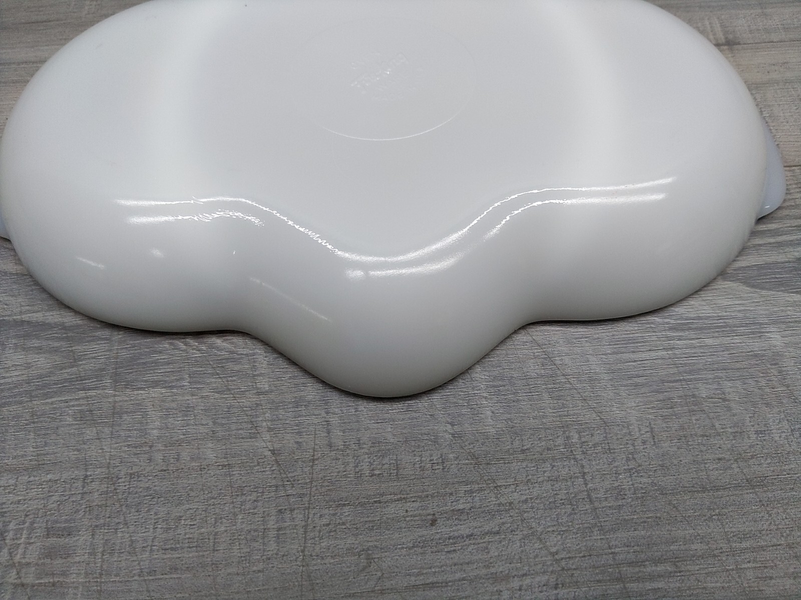 Fire King Relish, Divided Plate 11″ x 7 1/2″. Very Nice