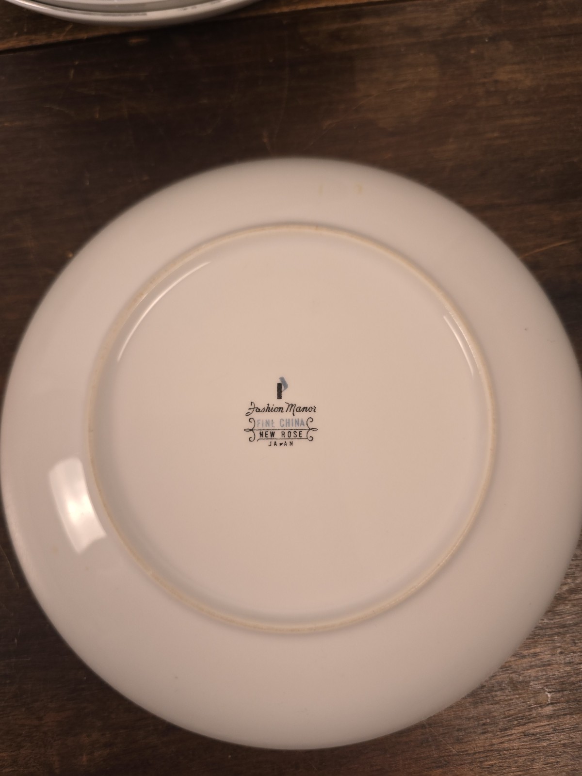 VTG 6 Fashion Manor Fine China Ceramic New Rose Floral 7.5″ Salad/Dessert Bowls