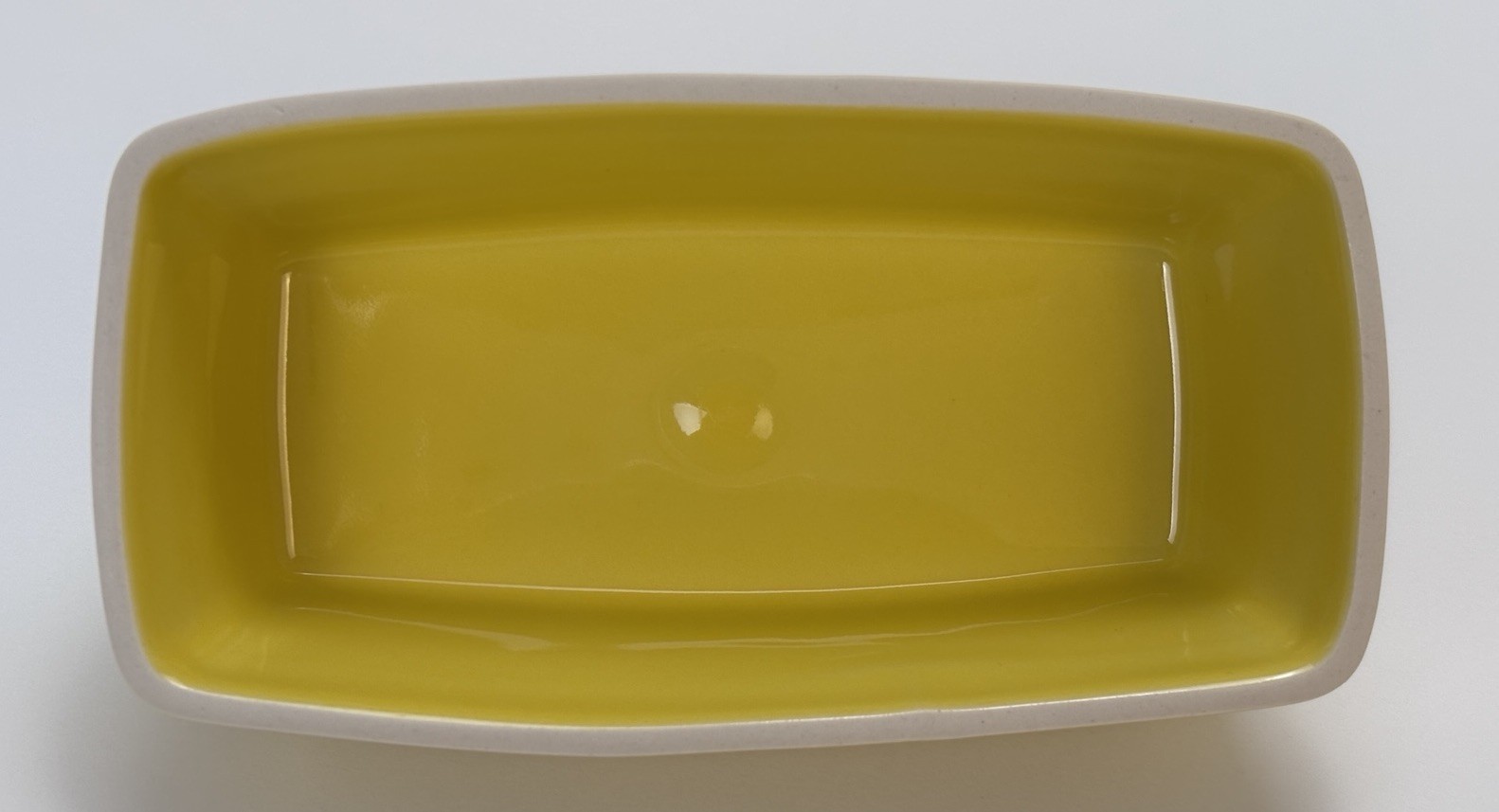 Fiesta Fiestaware Sunflower Yellow Covered Large Butter Dish Homer Laughlin USA