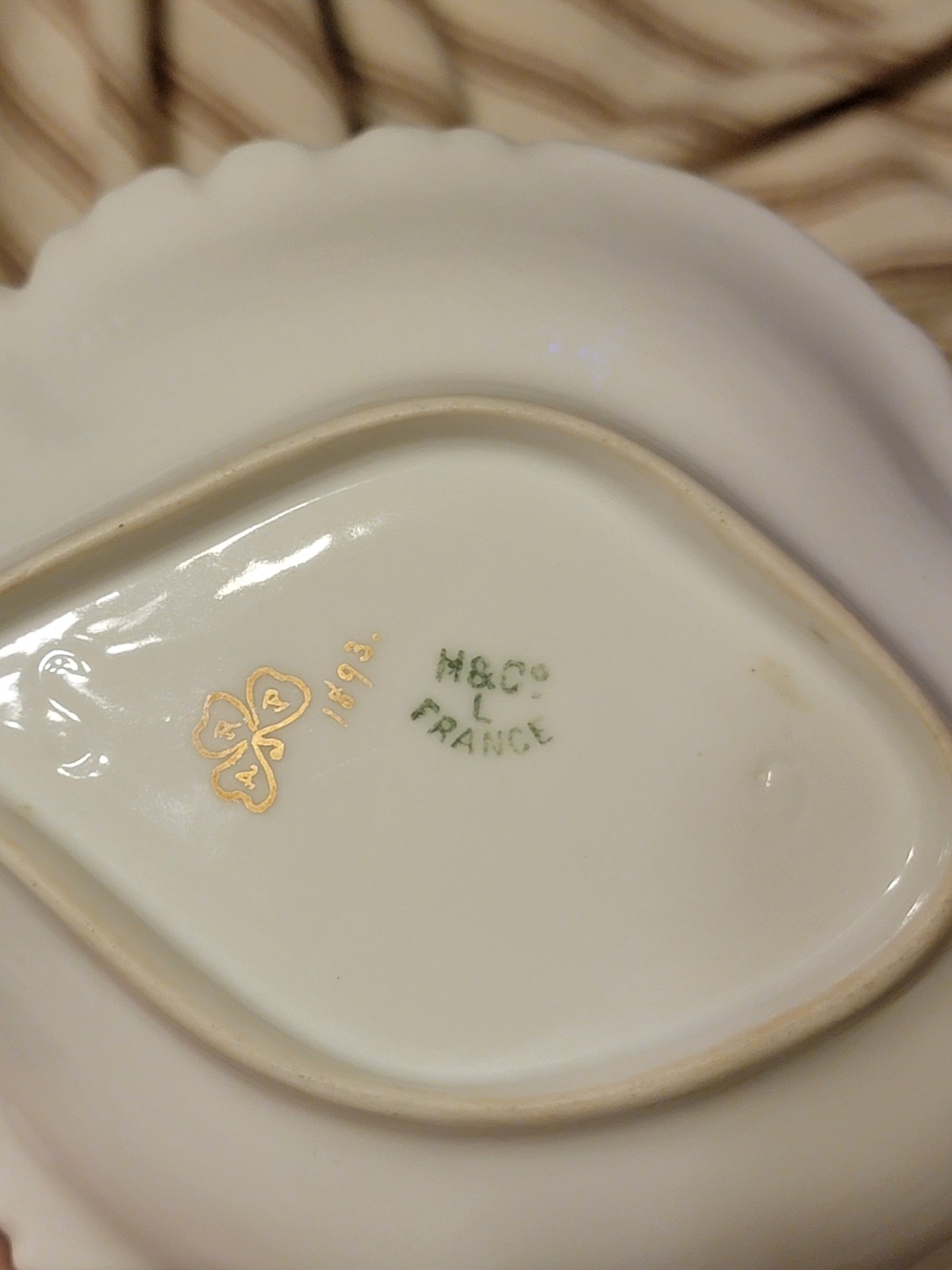 Antique Limoges And OE & G Dishes, 1893