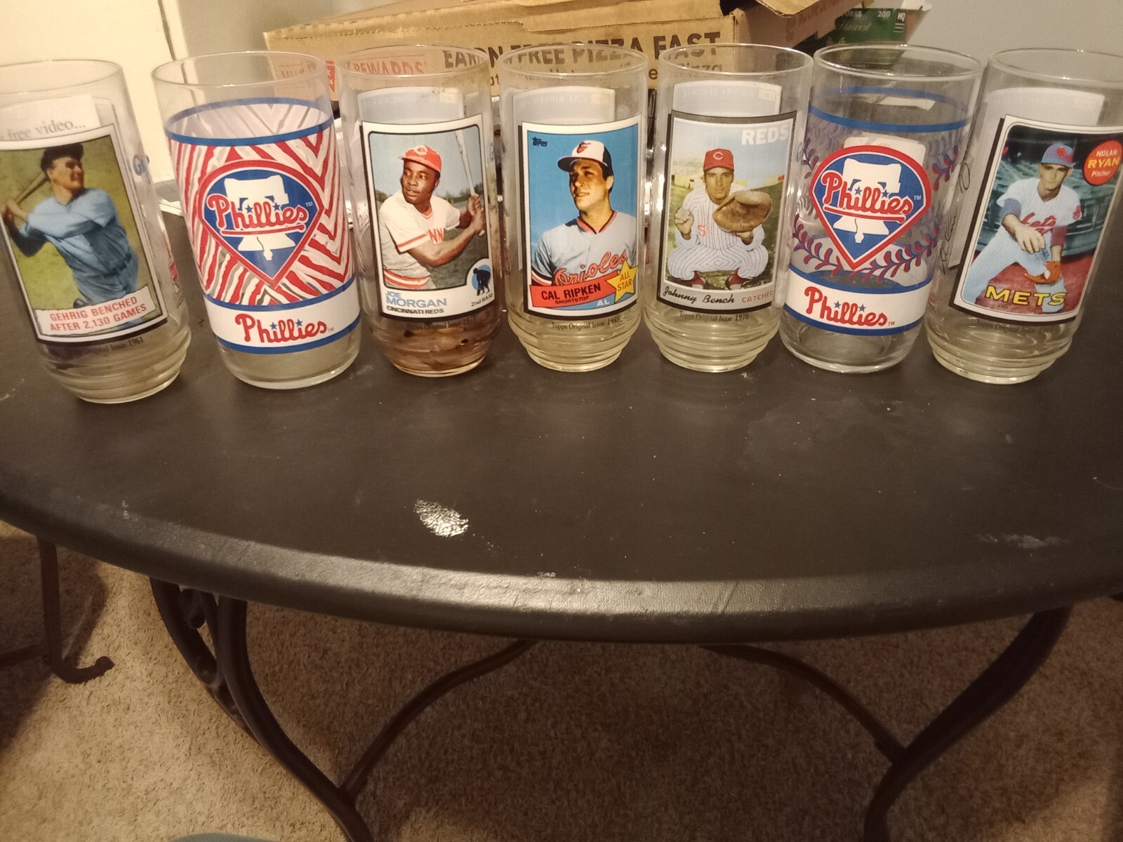 McDonald’s All time Greatest Teams Drinking Glasses Lot of 8