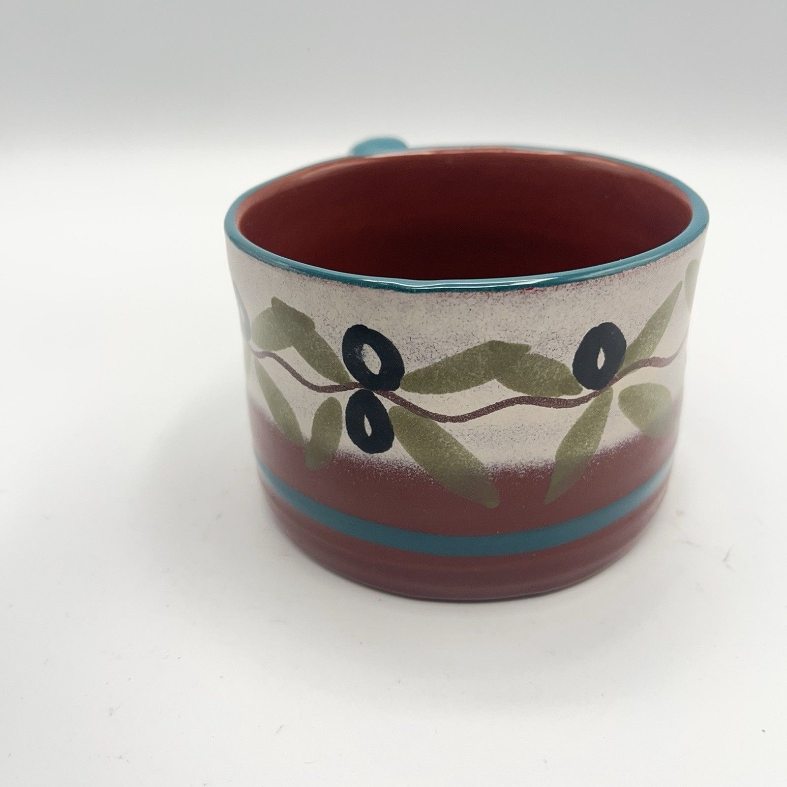 Handpainted Studio Art Mug – Olives