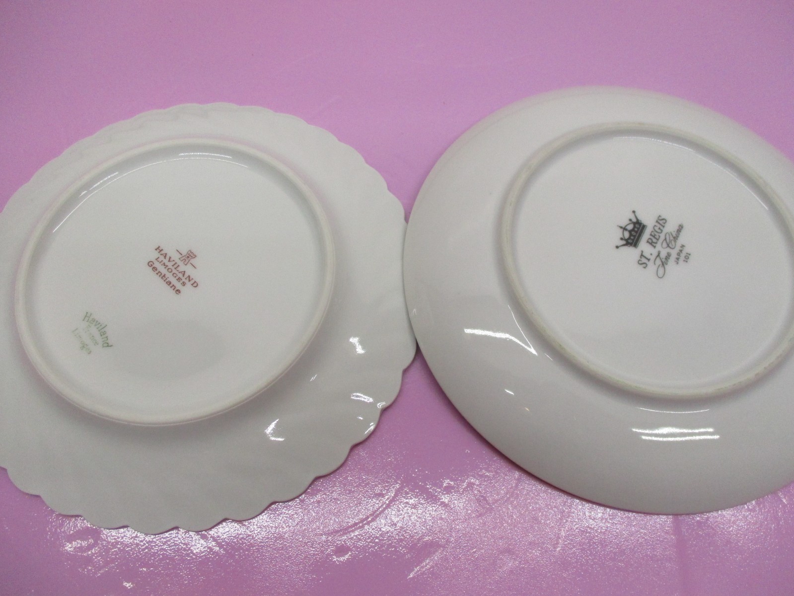 Vintage Mismatched China Plates 5~Dinner Plates ~5 Bread~ Set Of 10