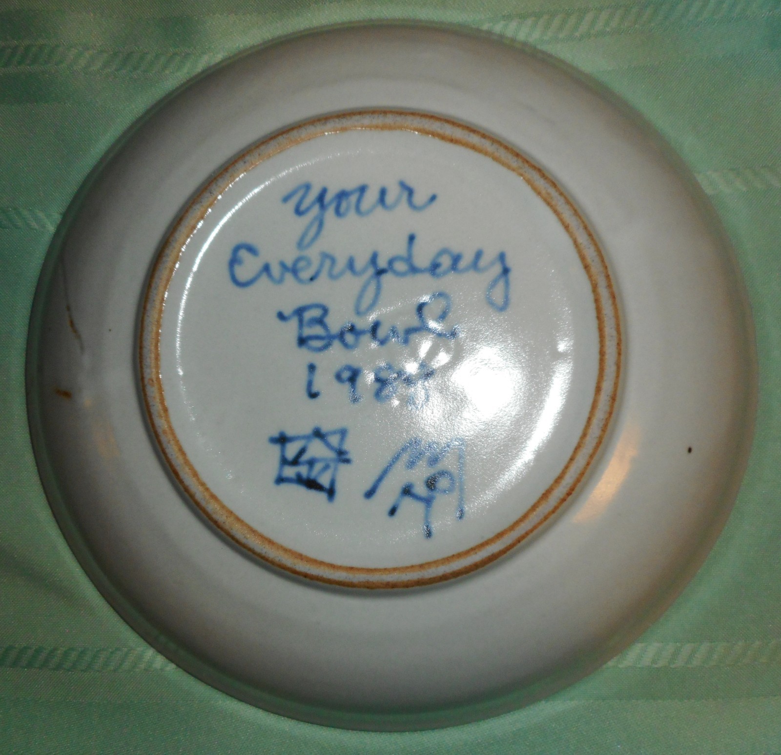 Rare 1988 Your Everyday Collection ~ Iron Mountain Stoneware by Nancy Patterson