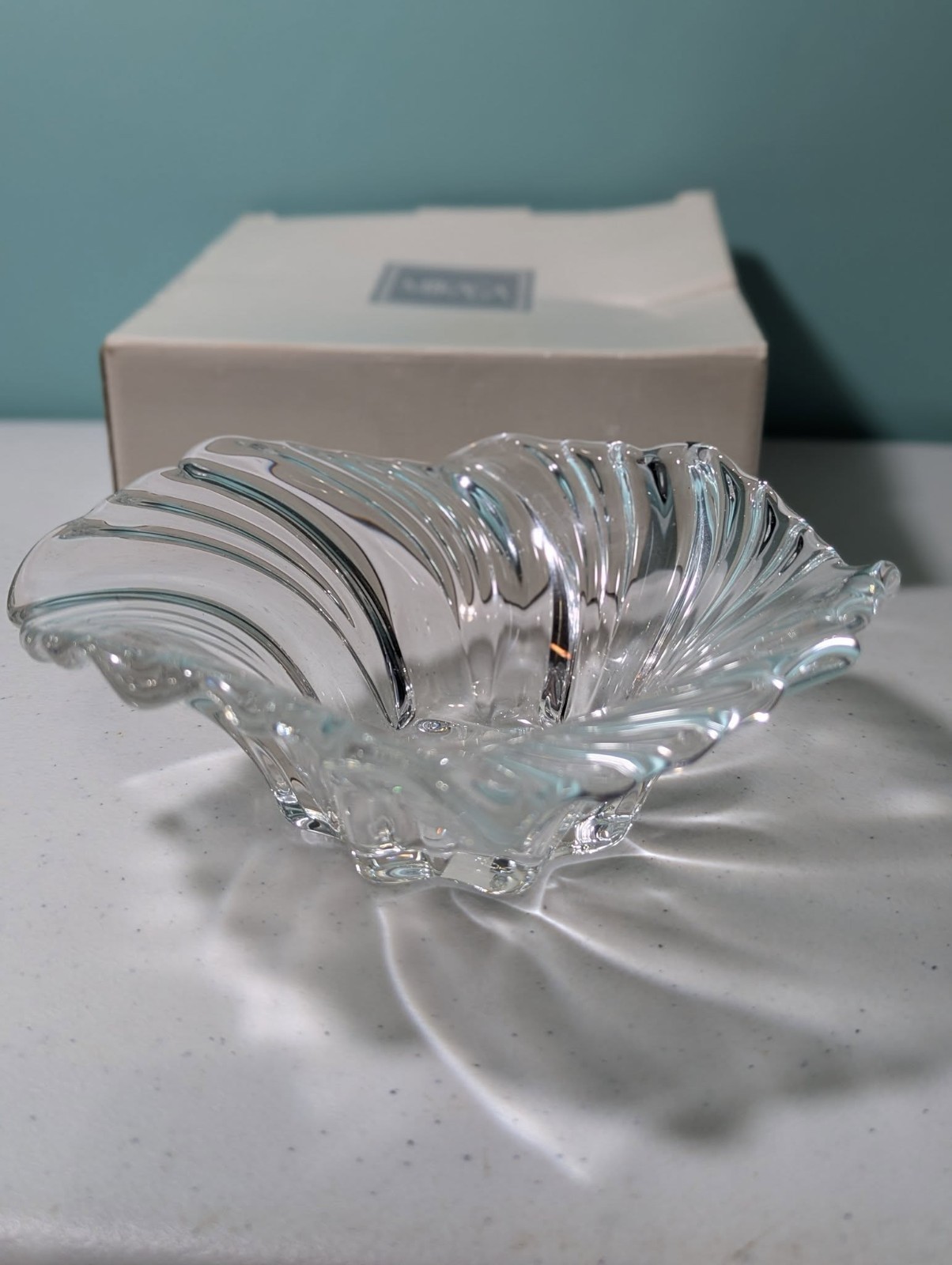 Crystal Belle Epoque Small Centerpiece Bowl 8 1/4″ SB000/719 Mikasa