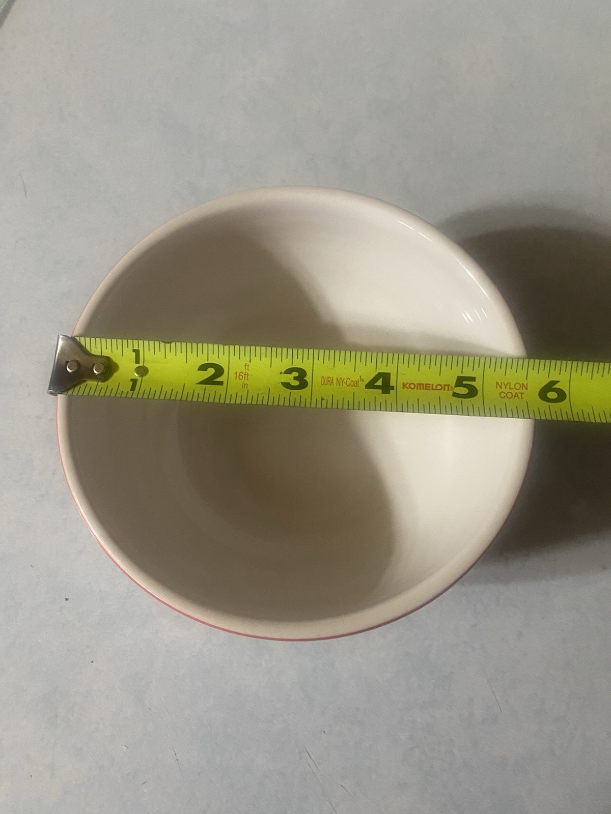 Fiestaware Monarch Bistro Bowl In White 5 1/2 Inches Across. 2024 Conference Exc