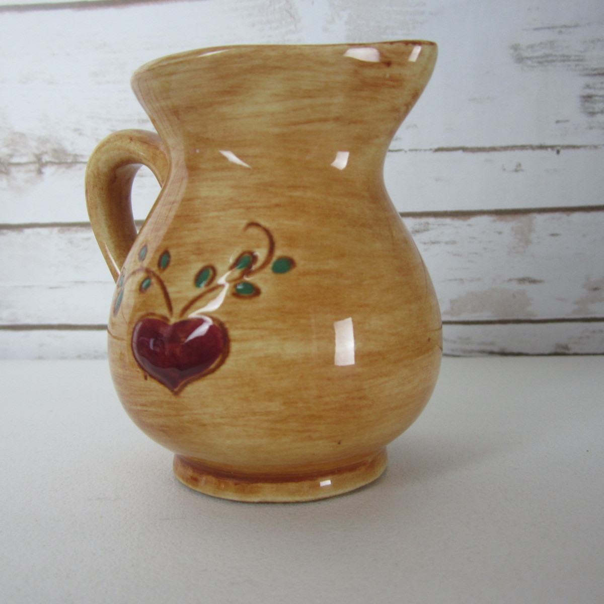 Vintage Pennsbury Pottery Creamer Pitcher Amish Woman Collectible USA