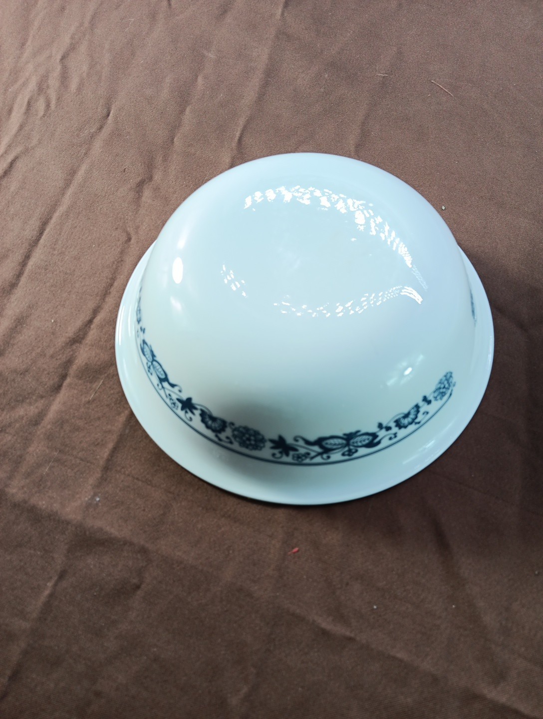 Vintage Corelle Corning Old Town Blue Cereal Bowls 6 1/4″ Lot of 5 Replacement