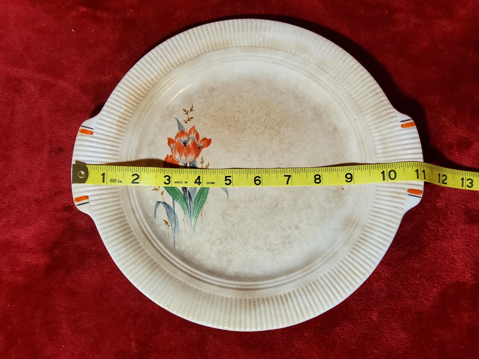 Vintage Victory by Salem China Co., Salem OH Serving Plate