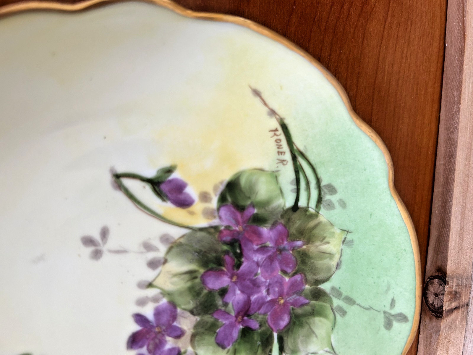 Lot: 6 Vintage Floral Variety Cottage Core Wall Plate Decor 10″ & Smaller