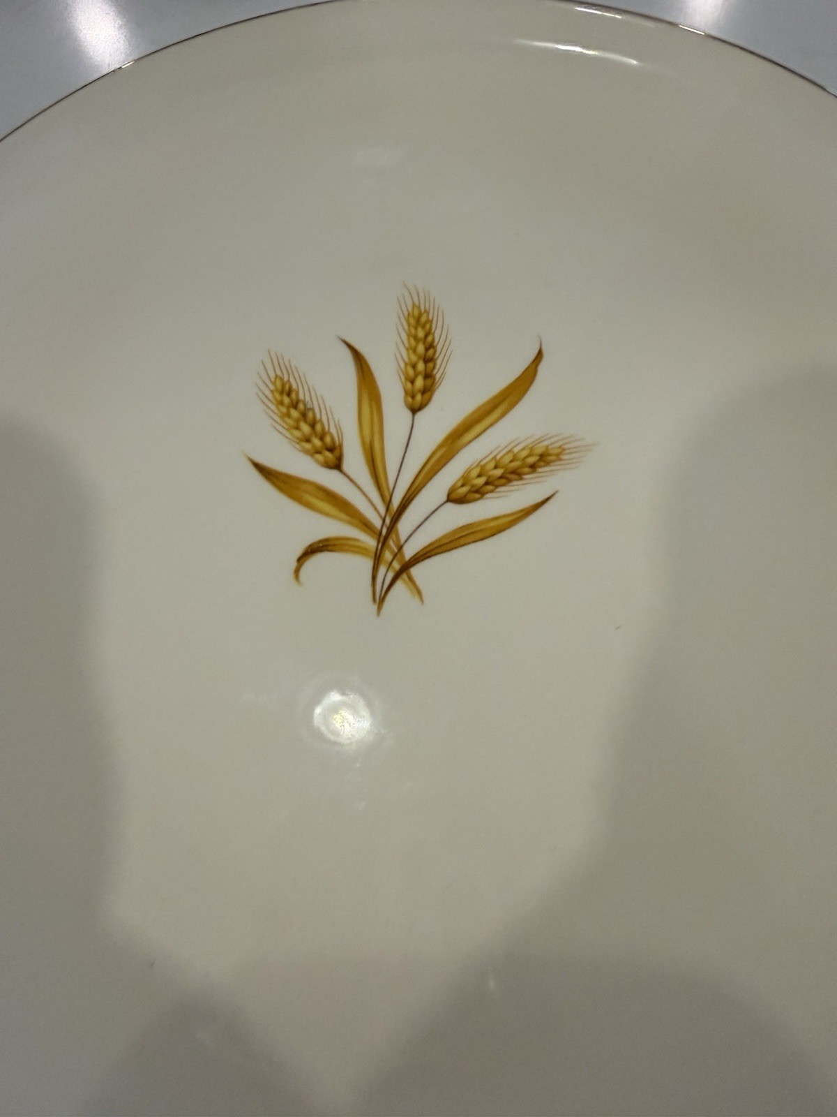 TAYLOR SMITH TAYLOR Vintage Golden Wheat Versatile 10″ Dinner Plate Lot of 4