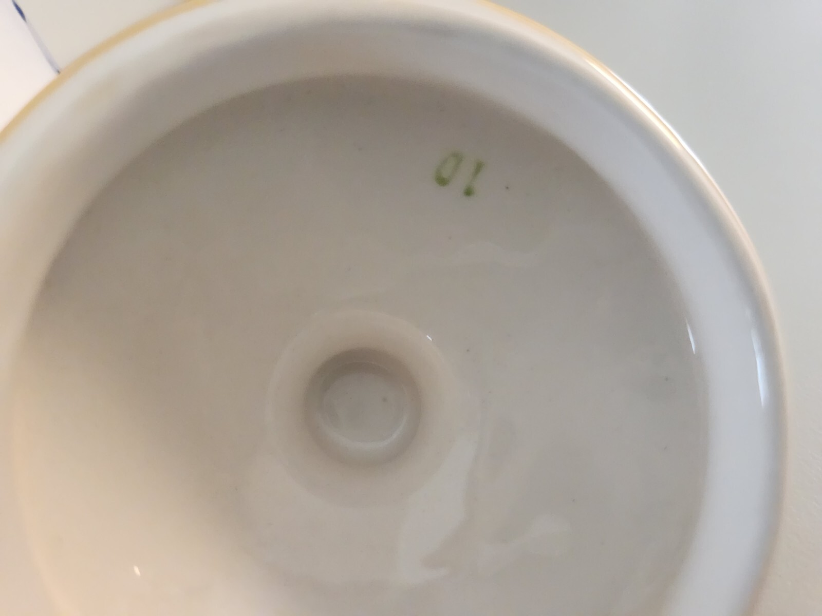 Bico China Cream Pitcher / Sugar BowlWhite Yellow Frog Bumble Bee Lady Bug Flowe