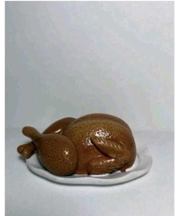 Cracker Barrel Roasted Turkey Salt Pepper Shakers Platter Drumstick NIB 2026 LG