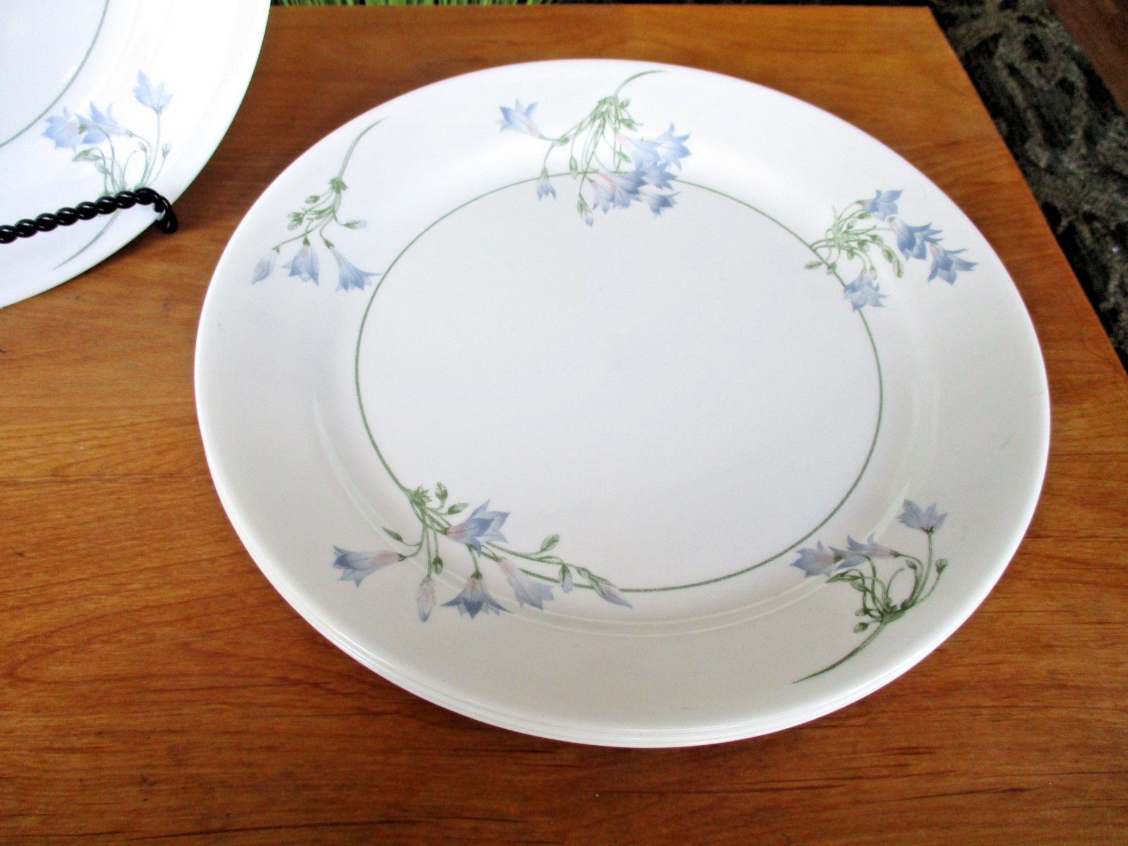 Vintage Corelle Corning “Blue Dusk” 4 Dinner Plates 10 1/4″