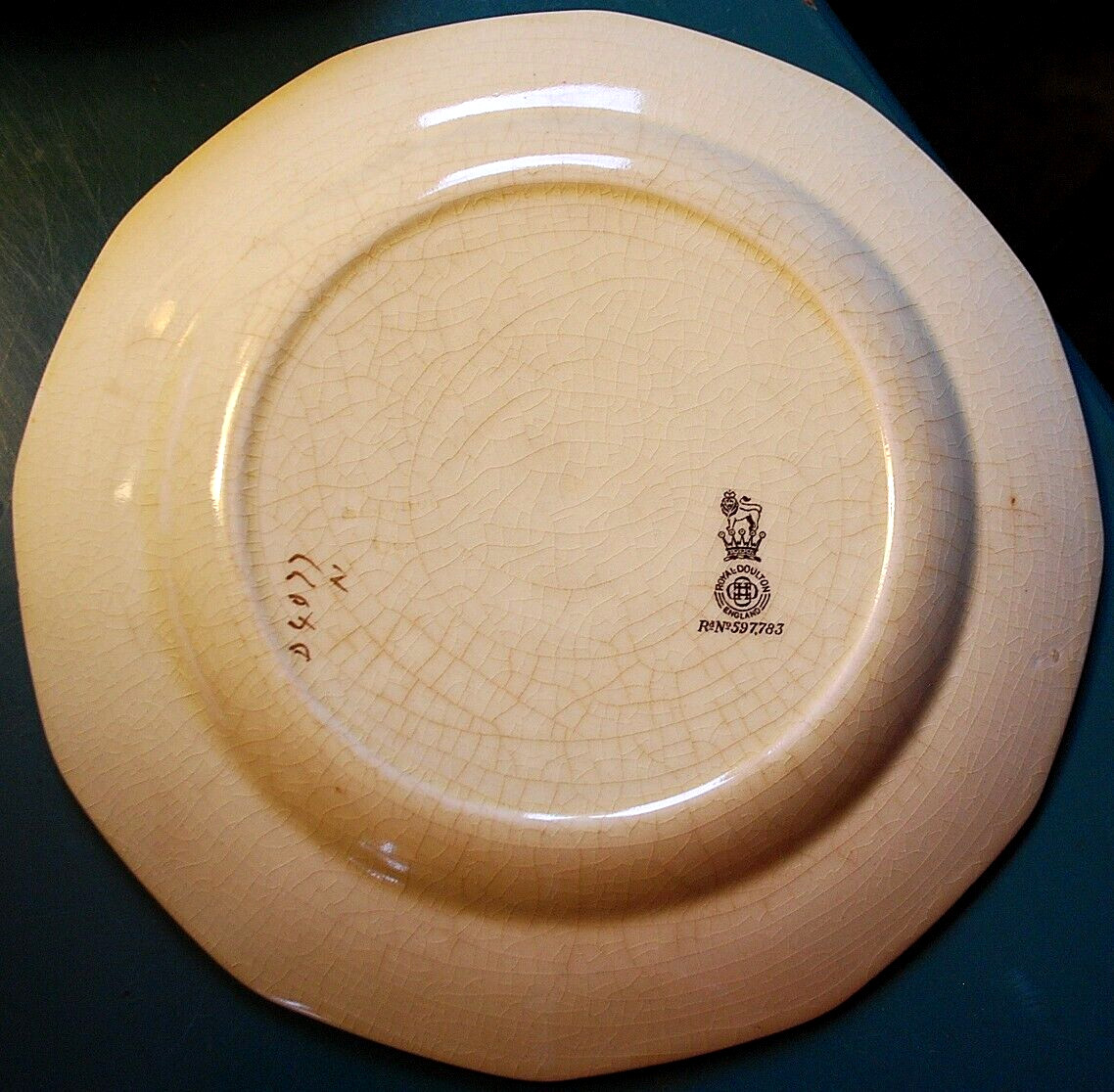 RARE Antique Set 6 Royal Doulton PIPING DOWN THE VALLEYS WILD Plates c1911 8.5″