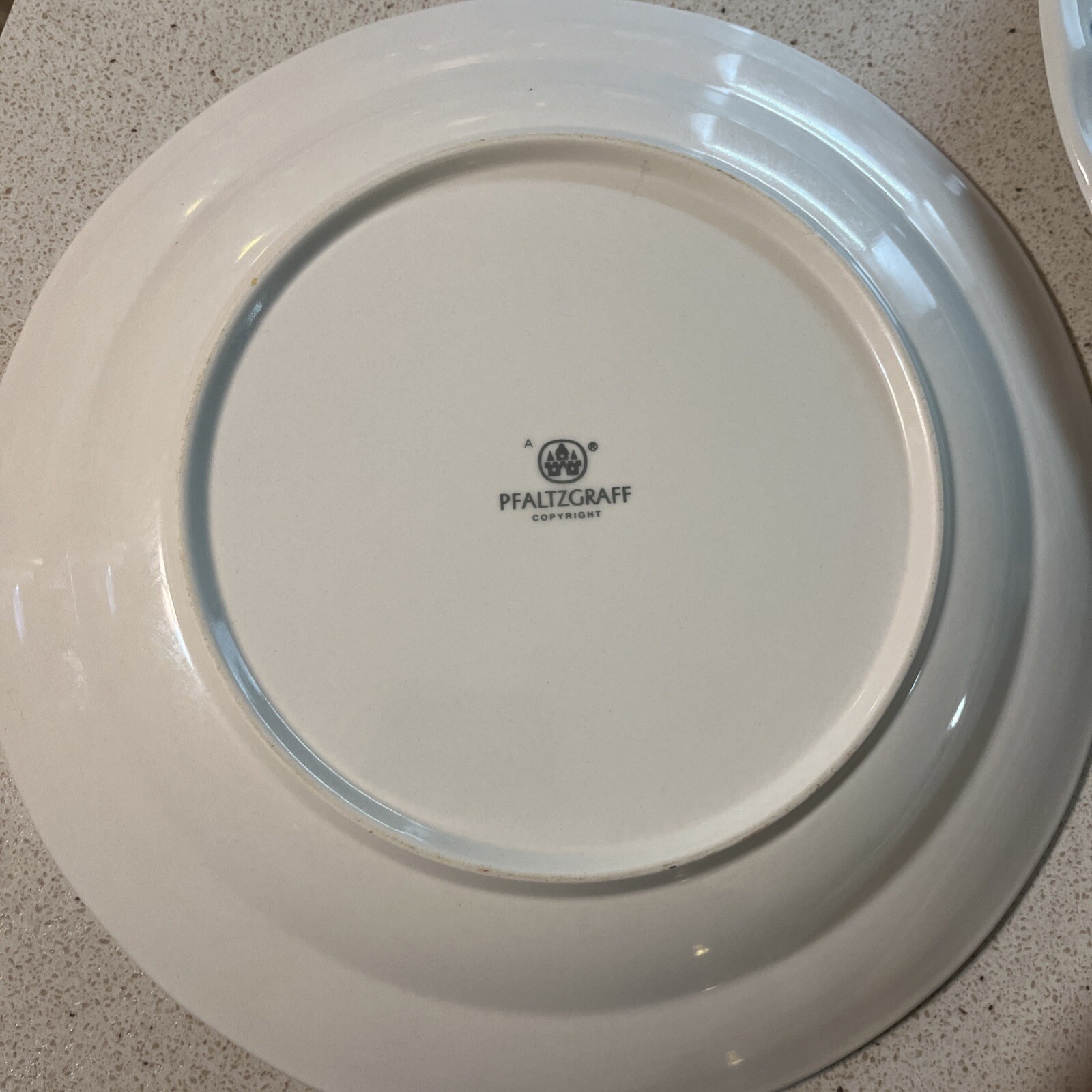 3 Pfaltzgraff Red Ribbons Dinner Plates 11 1/8” Diameter 1994-1997