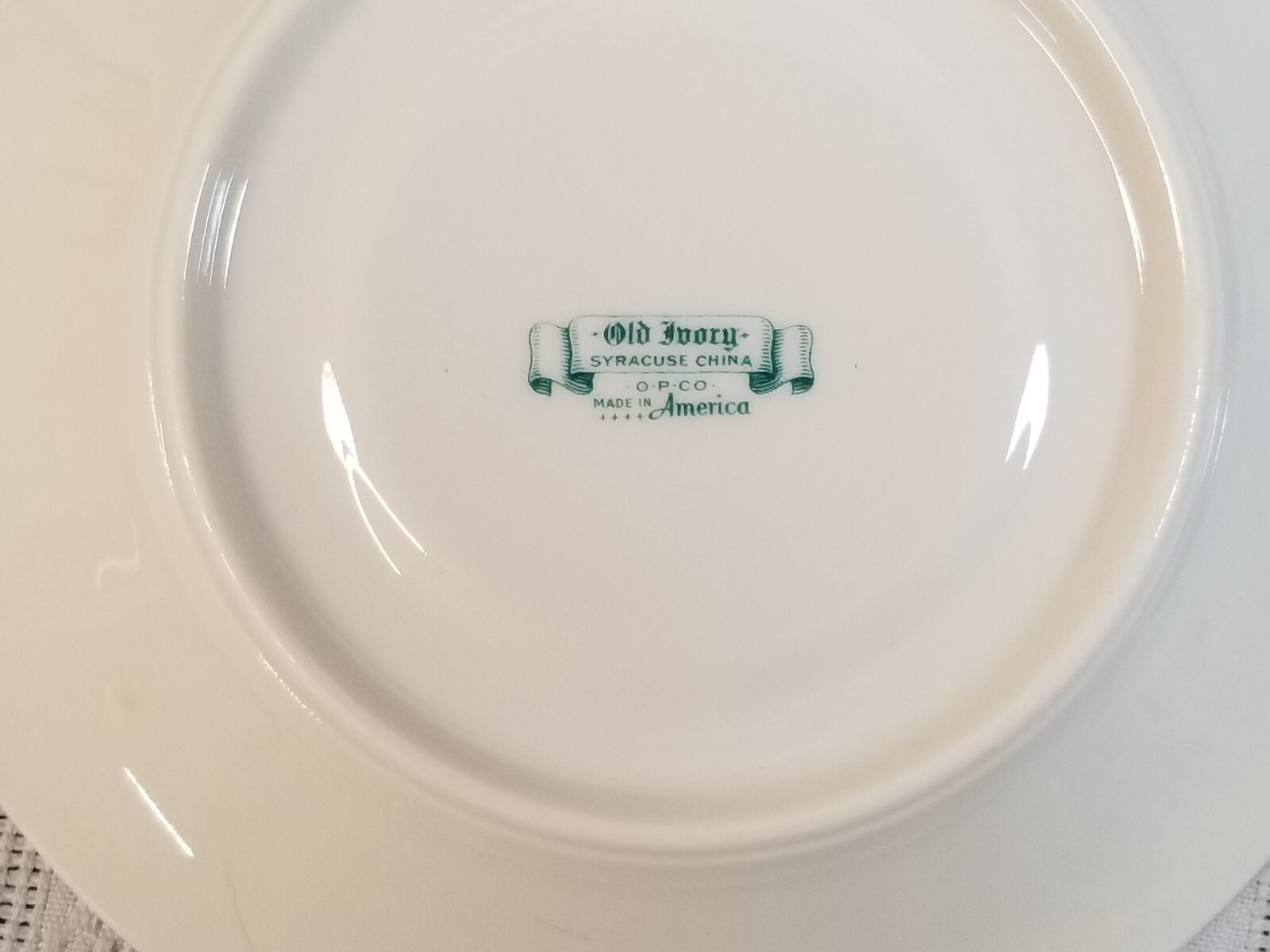 Syracuse Old Ivory “Selma” Cup And Saucer