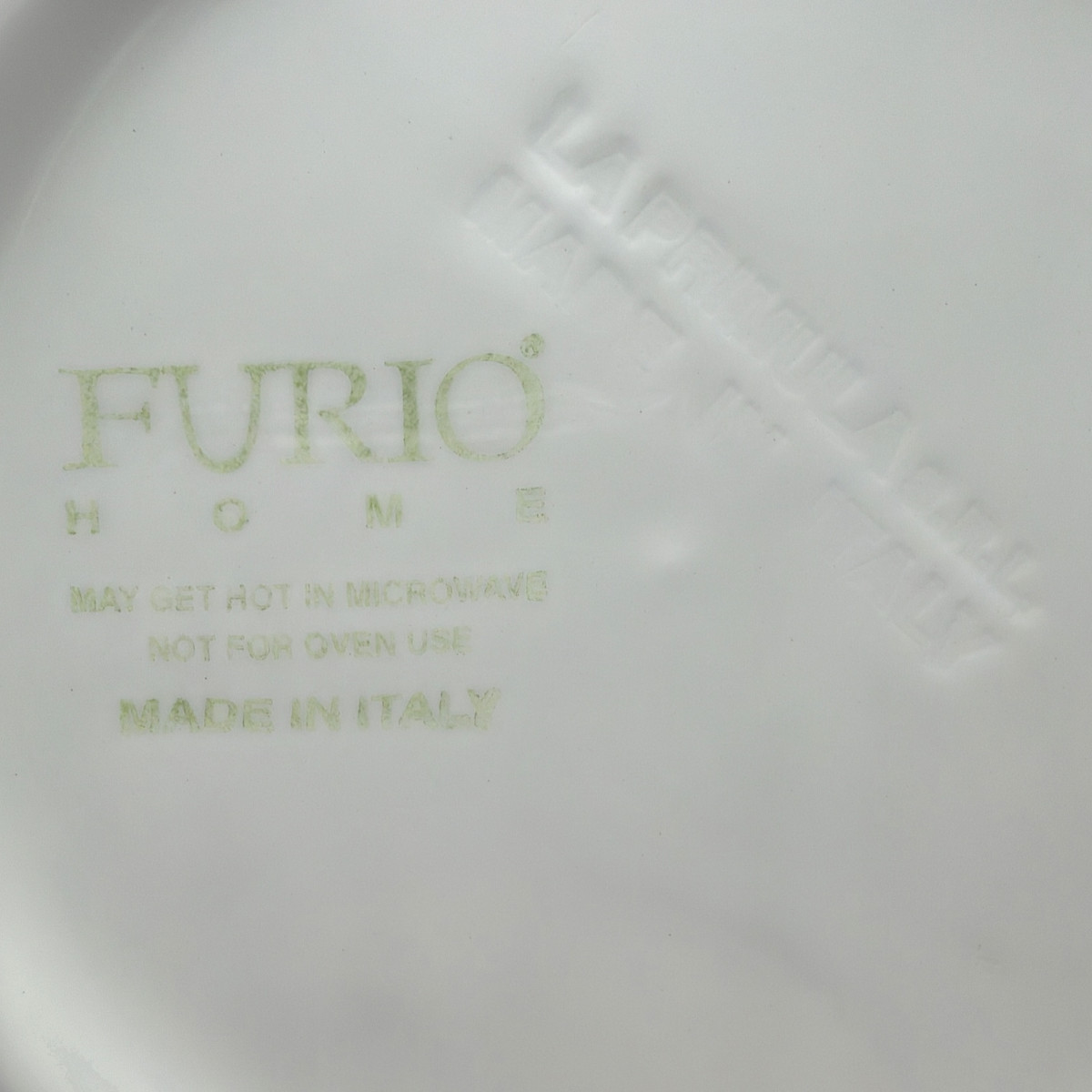 Furio Home 8″ Salad Plates Made in Italy Holiday Christmas Tree Set of 5 EUC