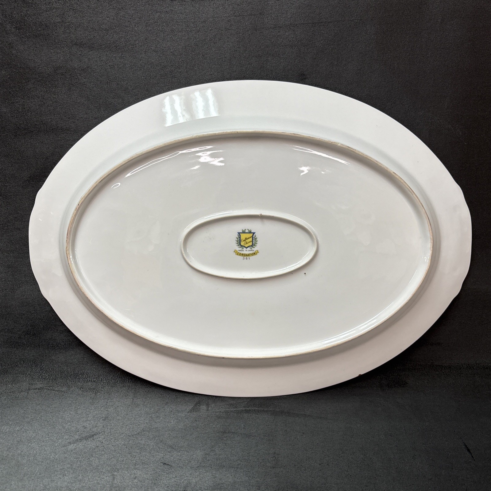 Craftsman China Japan CORONATION Platter 16 1/8 Inches