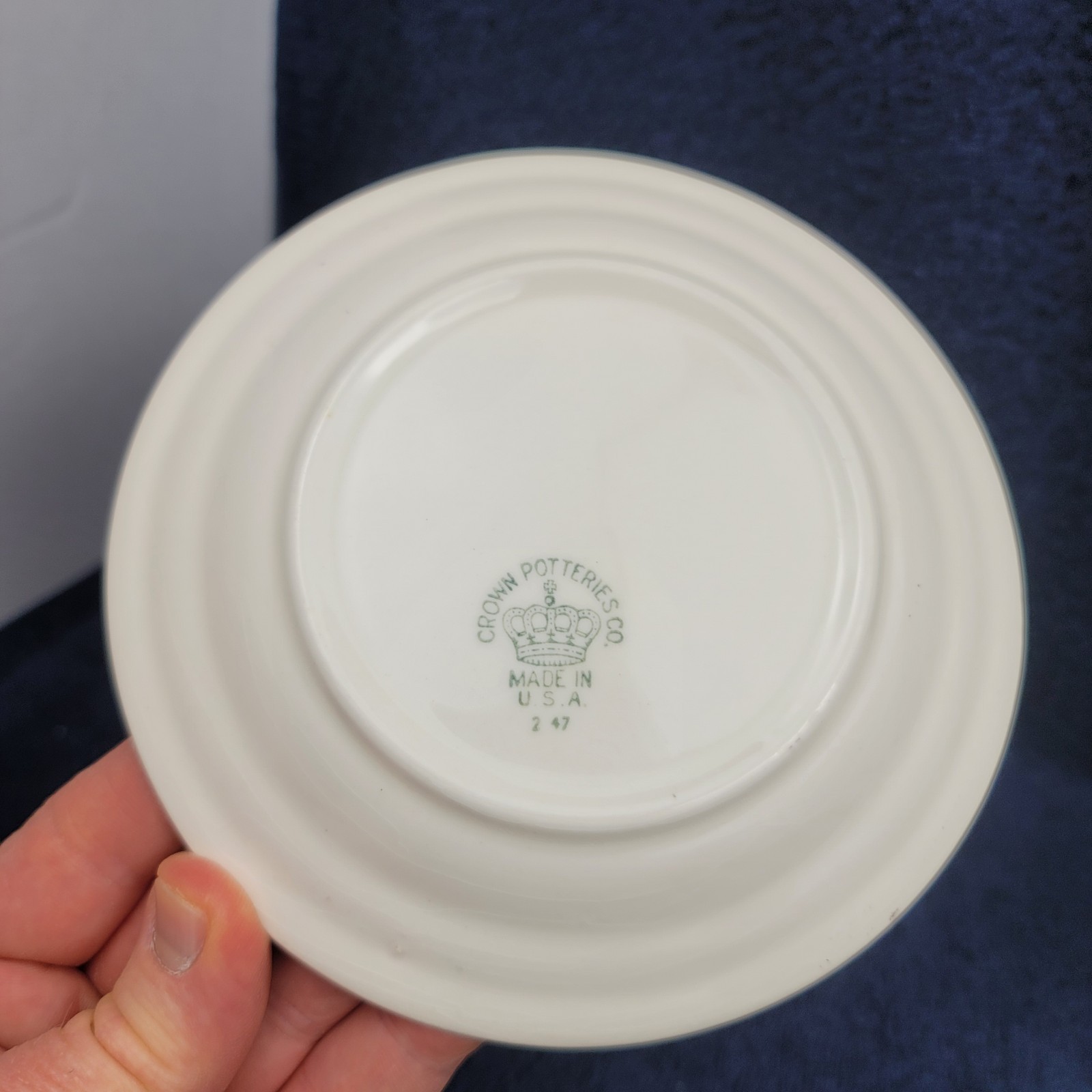 12 Crown Potteries Bread Plates 2 47 Gilt 5 ⁷/⁸” China Victorian DISPLAY ONLY