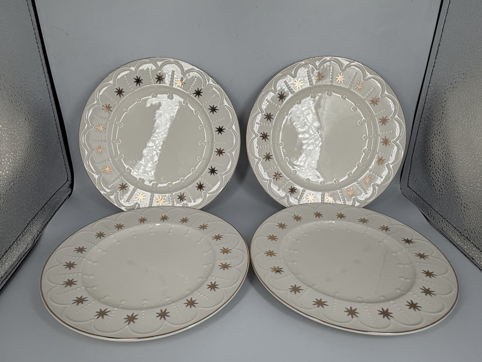 Anthropologie New York City Ballet Stoneware Dessert Plates Set of 4
