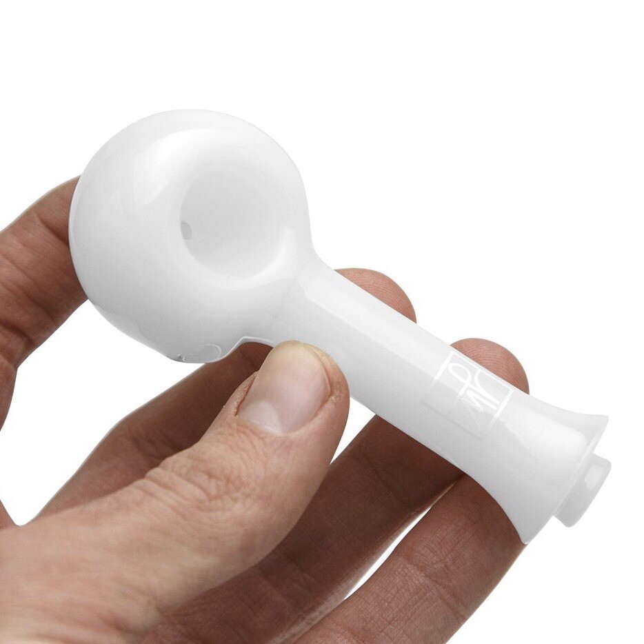 GRAV Labs Jane West Cloud White Spoon Pipe (4”) — Retired in 2019 — New In Box