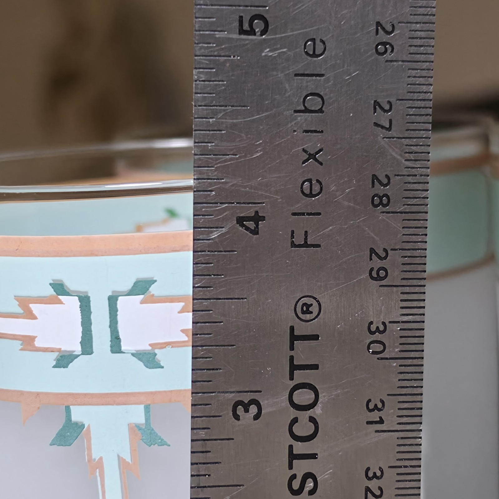 5 – Noritake BOULDER RIDGE 12oz Double Old Fashioned Glasses Tumblers Rare 4.25″