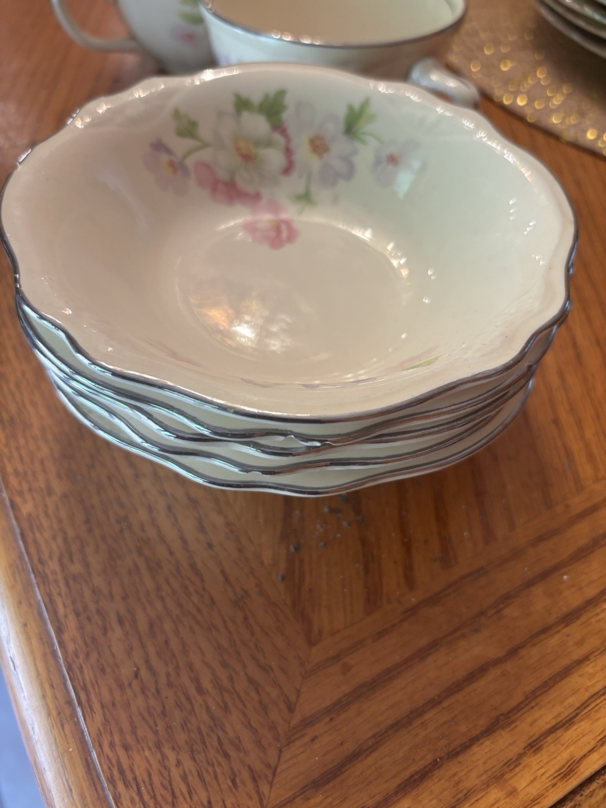 Vintage Homer Laughlin Virginia Rose Mixed Lot of 20 Pieces