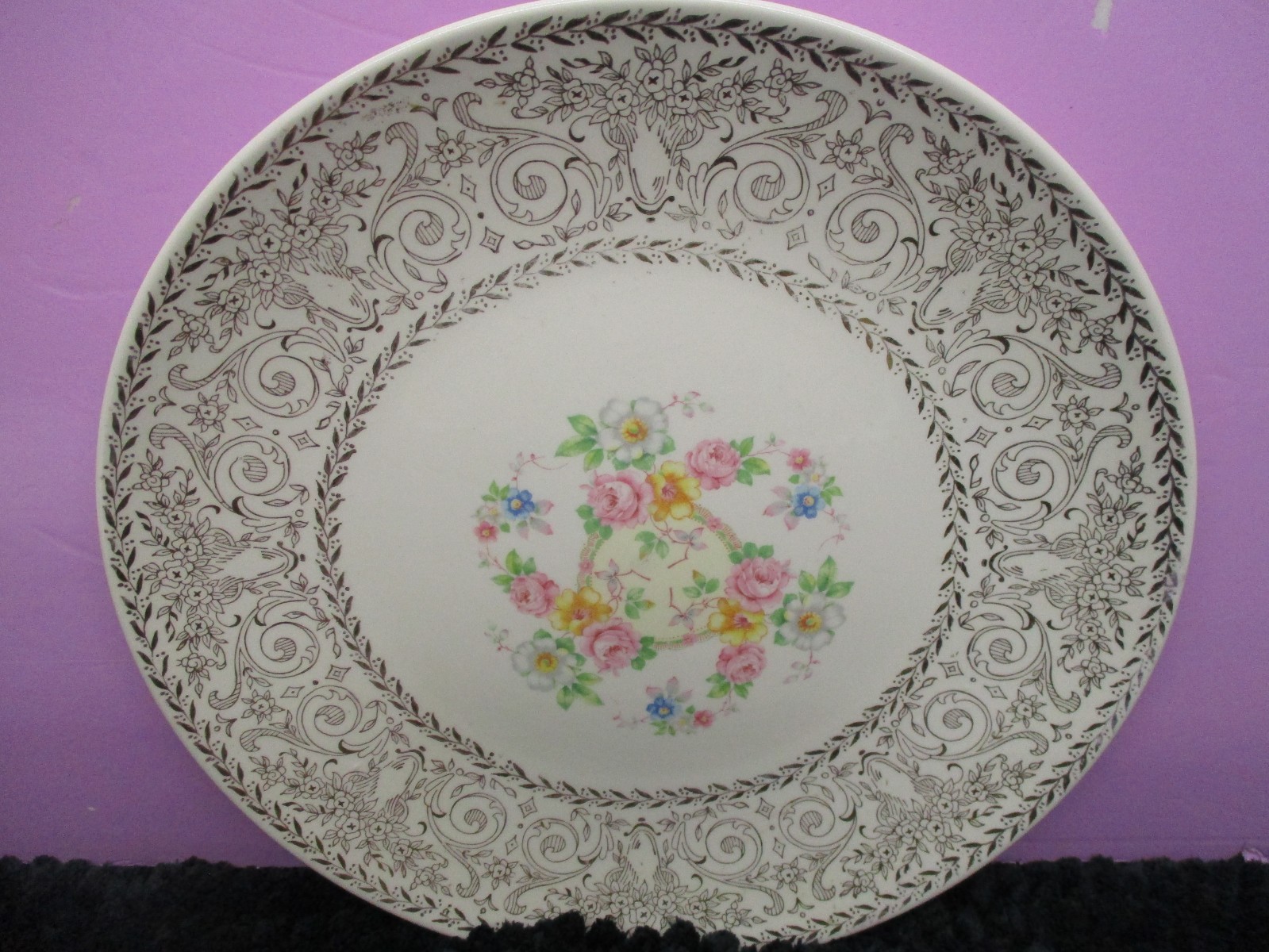 Vtg Mismatched China 5~Dinner Plates~5 Bread~Set Of 10 England~Germany~Japan~USA