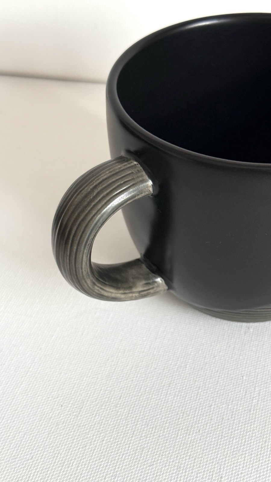 Pfaltzgraff Night Surf 4” Stoneware Coffee Mug Set of 4 Discontinued Pattern