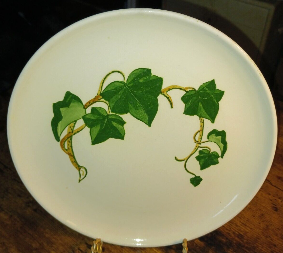 2PC Metlox California Ivy Set 10 3/8″ Dinner Plate & 9 3/8″ Luncheon Plate EUC