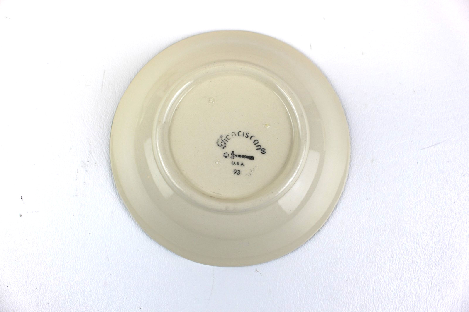 FRANCISCAN Forget Me Not Fruit/Dessert (Sauce) Bowl 5 1/4″ Hand Painted Set of 4