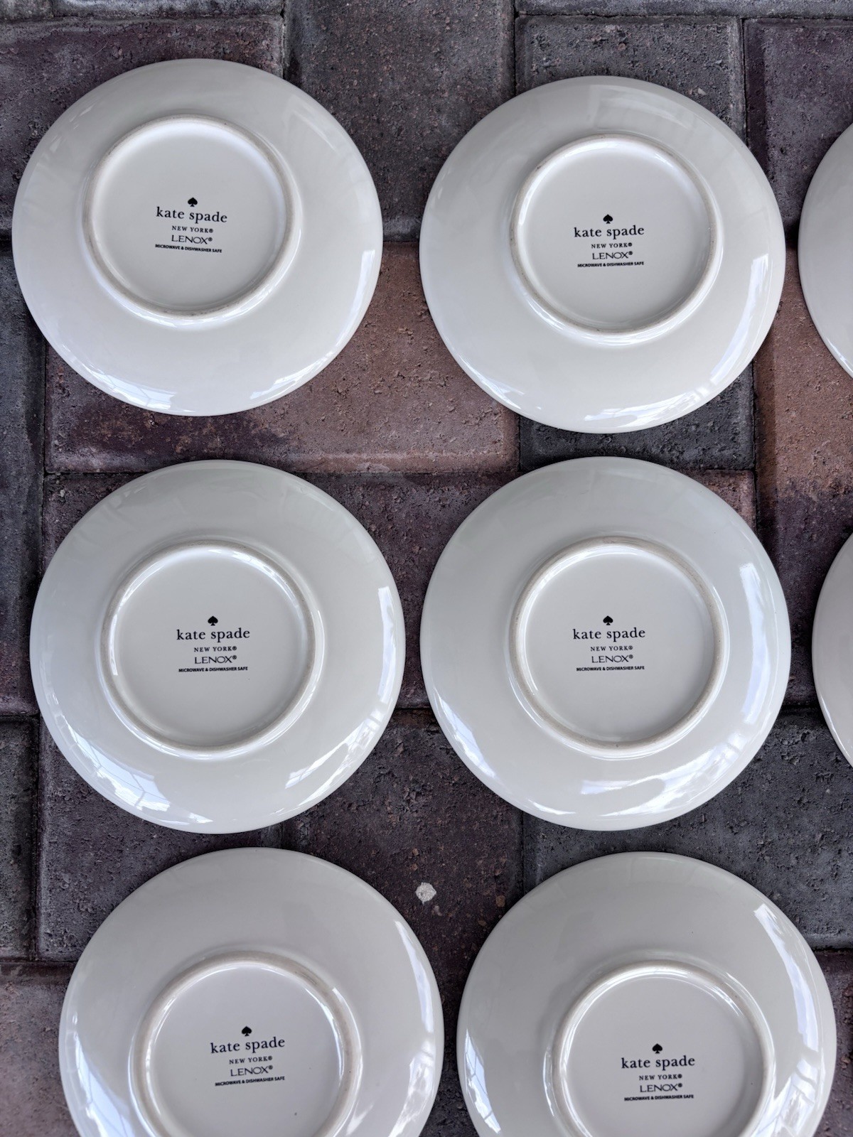 Set Of 18 Lenox Kate Spade New York All In Good Taste Appetizer Dessert Plate 6”
