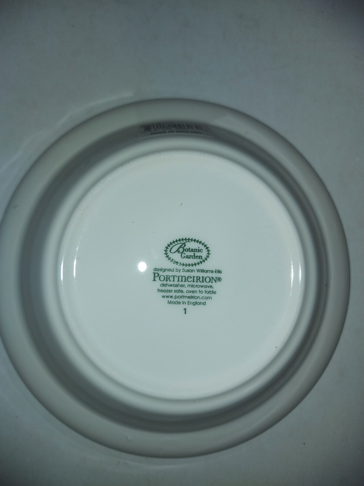 Portmeirion Botanic Garden set of 6 assorted oatmeal/cereal bowls—-SD060—-