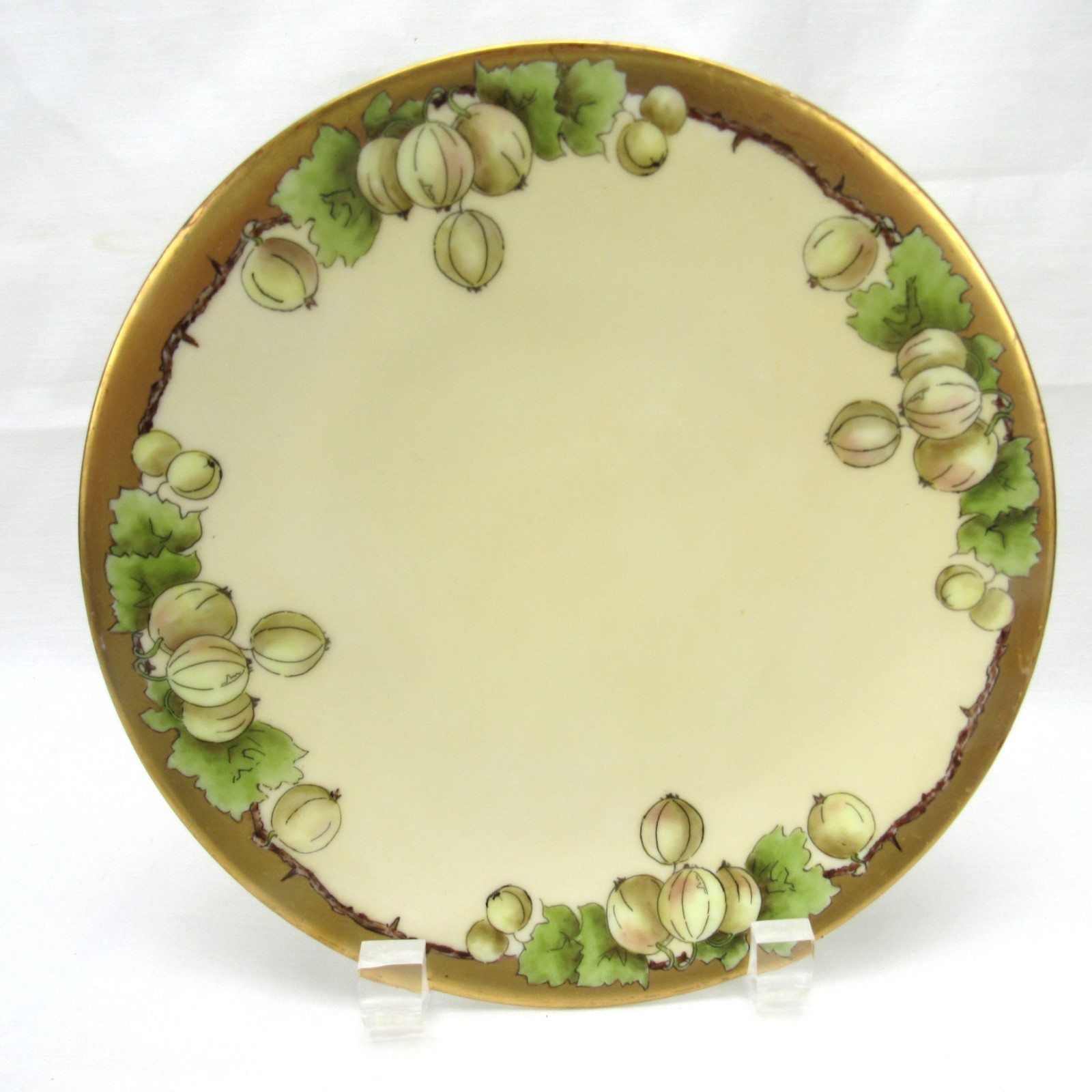 Vintage Favorite Bavaria Fruit Plates hand painted 5 pc collection excellent