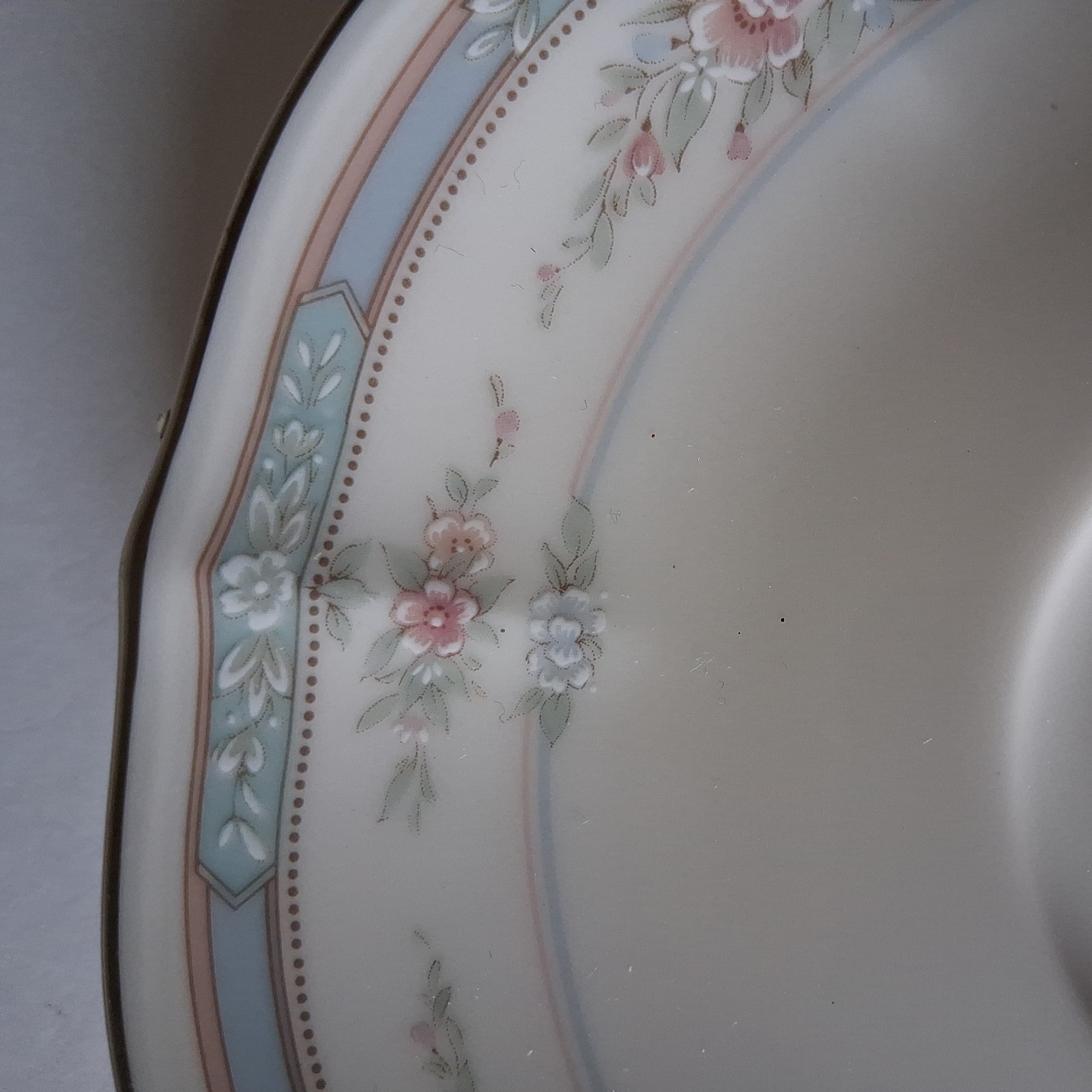 Noritake Ivory China Rothschild 7293 6″ Saucer Made in Japan 1 / One Vintage