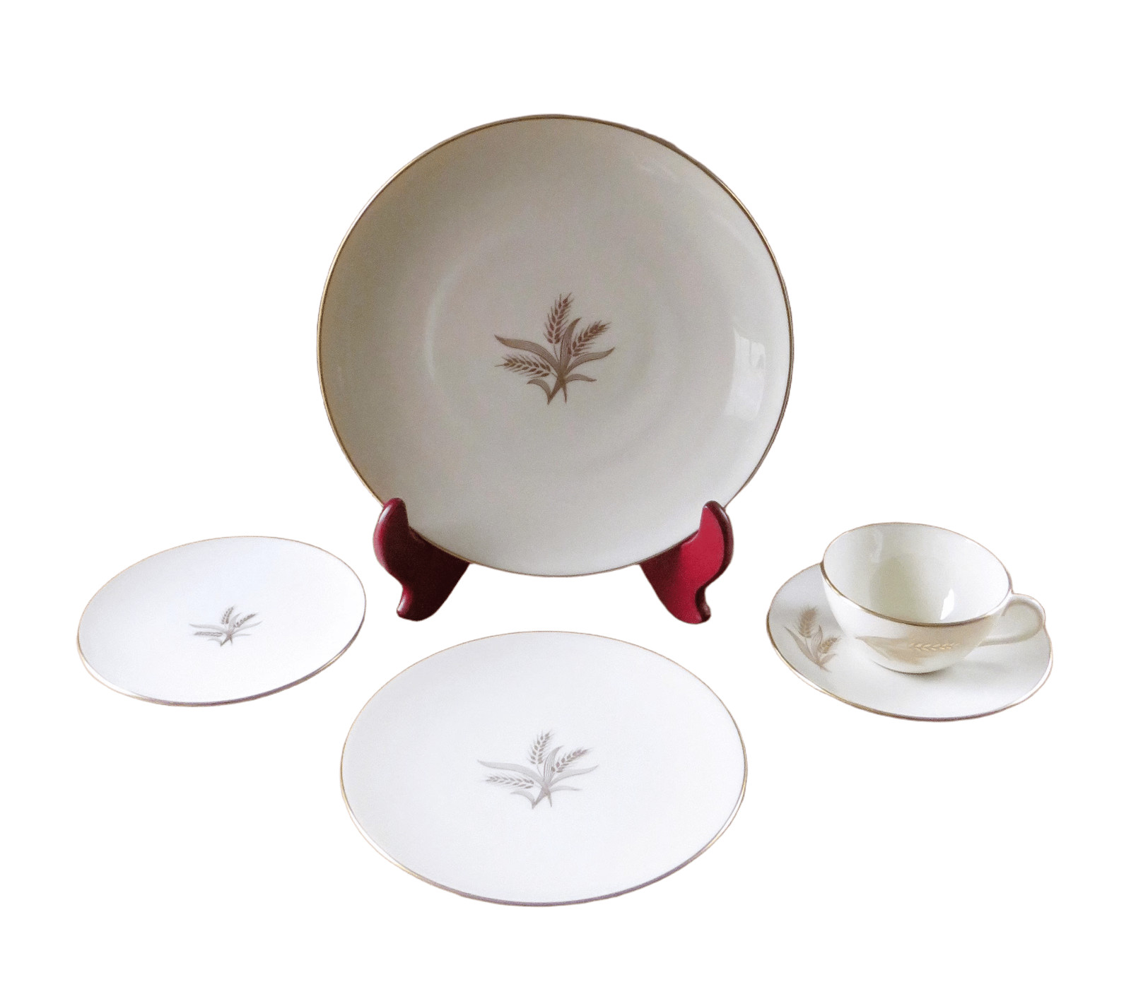 Vintage Set of Lenox Wheat R442 China . 67 piece set +