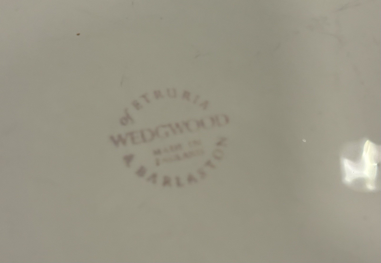 VTG LOT OF 8 Wedgwood Barlaston & Etruria 1940s Dysart White Cabbage Leaf
