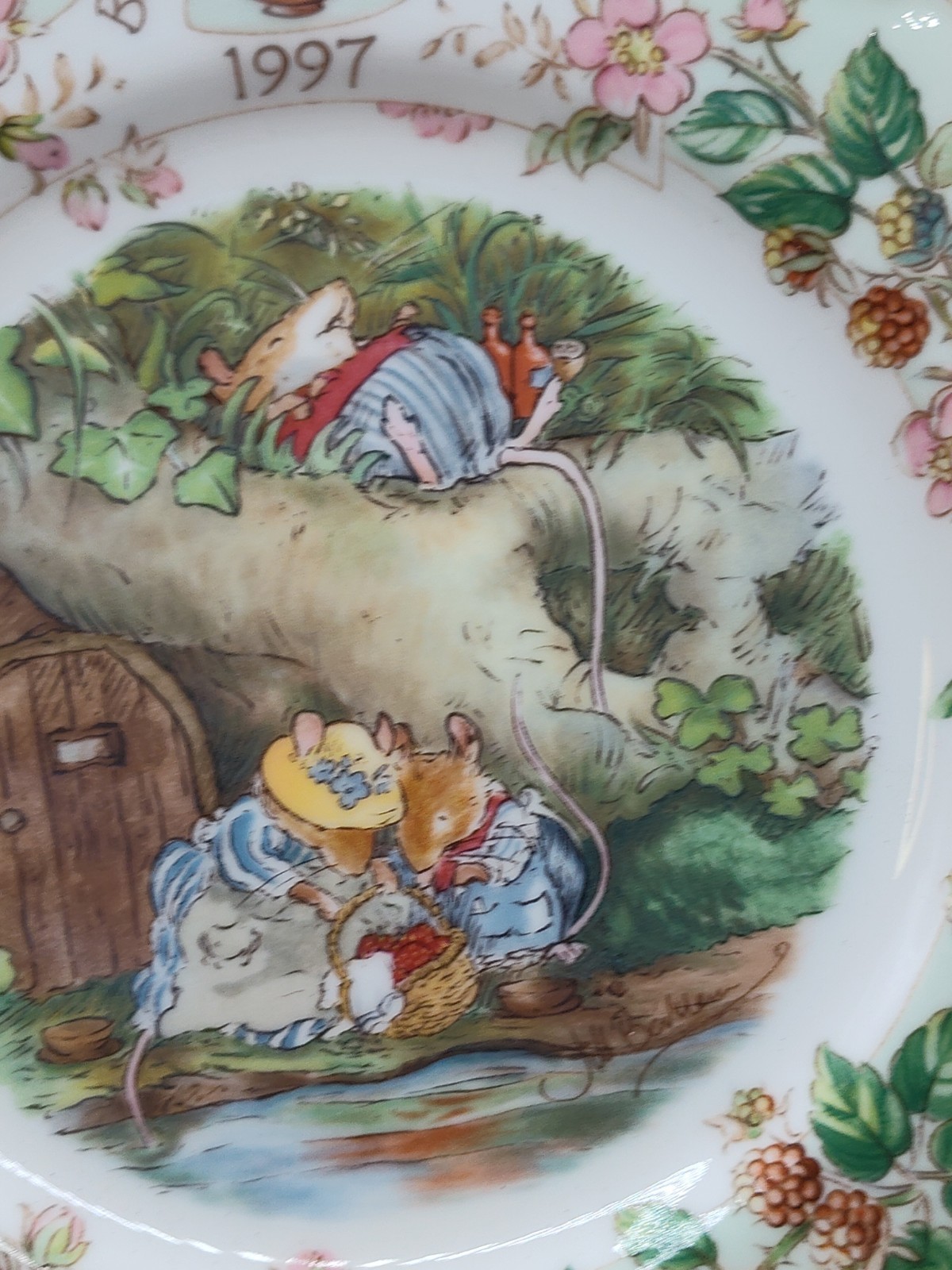 Royal Doulton Brambly Hedge Plate 8” Year 1997 New With Box