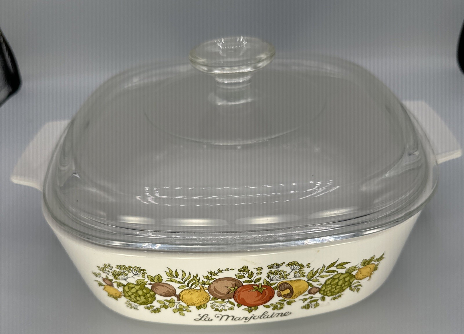 Corning Ware Spice of Life A-2-B A-10-B Casserole Dish Set w/ Glass Lids 4 Pc