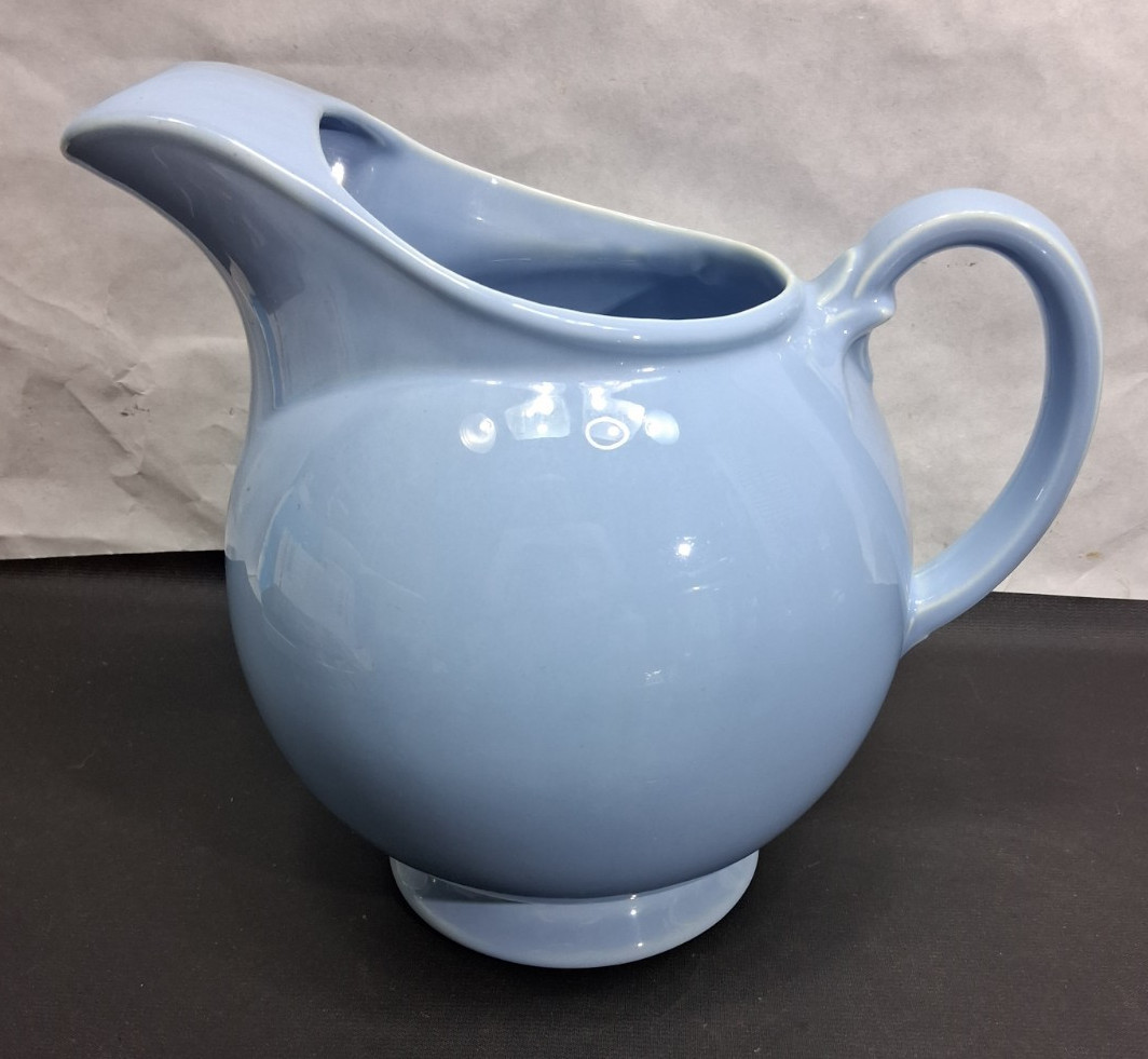 LuRay Pastels Windsor Blue Pitcher Water Jug Taylor Smith Taylor TS&T