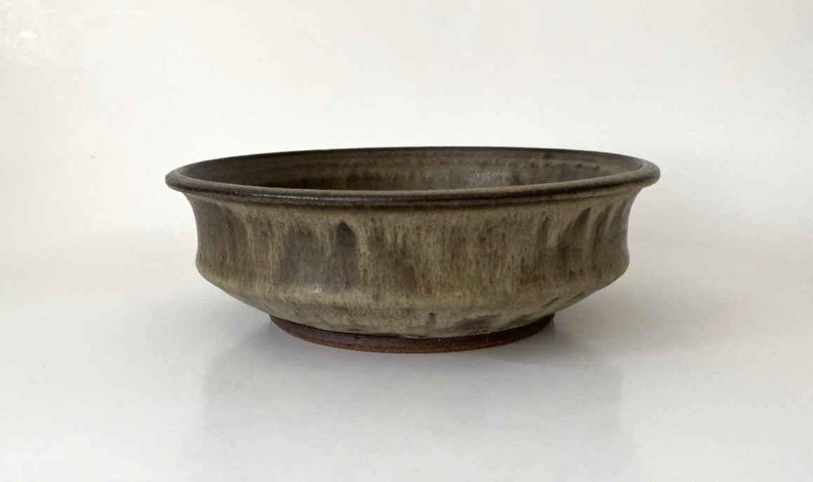 Rare! Vintage MCM Studio Art Pottery Bowl by Bruce Anderson (1915-1986)