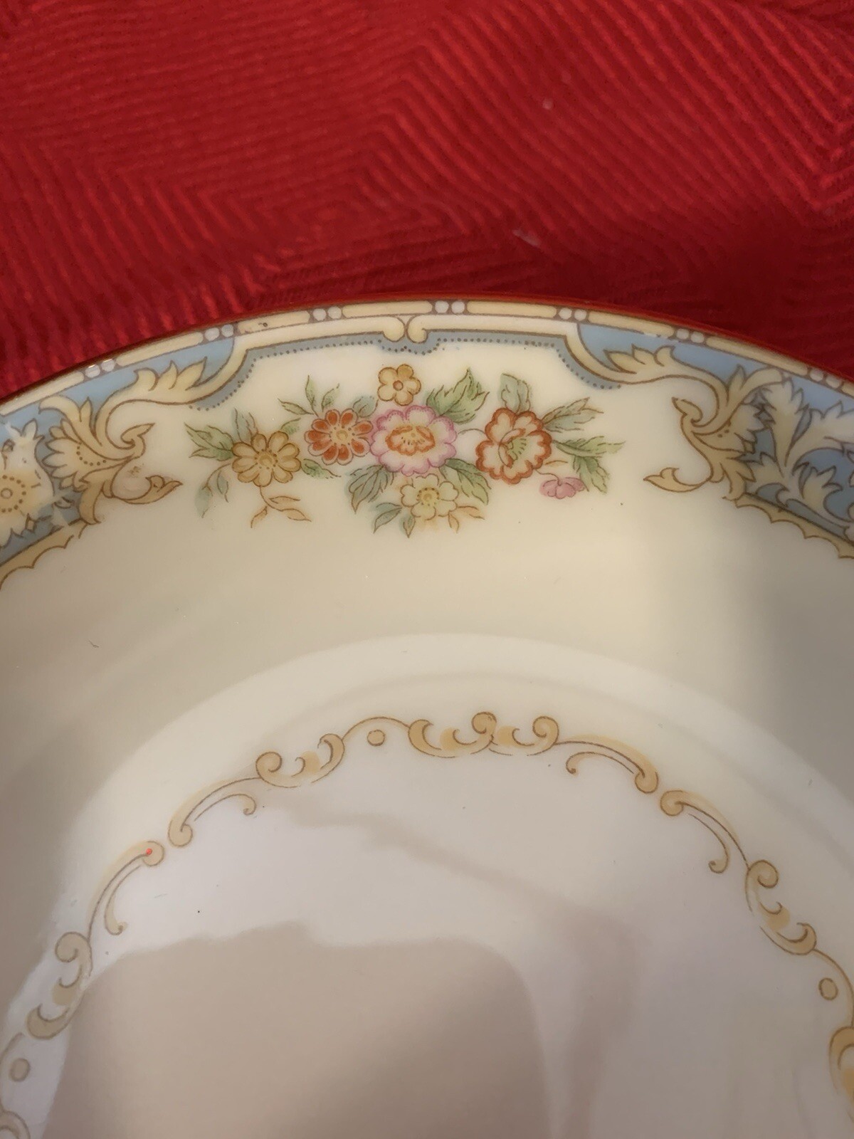 Set of 2 Noritake Royce 660 Fruit/Dessert Bowls Floral & Gold Trim Qty. Avail