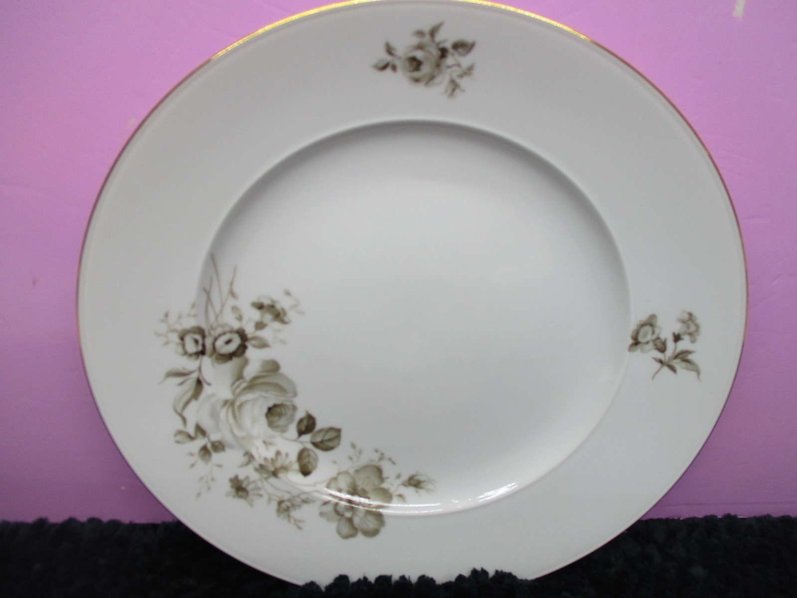Vtg Mismatched China 5~Dinner Plates~5 Bread~Set Of 10 England~Germany~Japan~USA